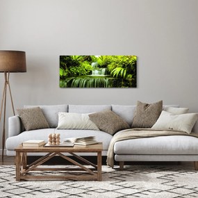 Obraz - Indonézske vodopády (120x50 cm)