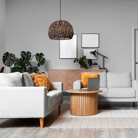 Toolight Toolight, stropné svietidlo 1xE27 APP1292-1CP, hnedá, OSW-02424