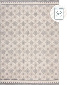 XXXLutz TKANÝ KOBEREC, 155/230 cm sivá Flair Rugs - Online Only bytové doplnky - 003165038502