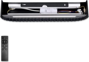 BRILAGI - LED stmievateľné nástenné svietidlo FALCON MODERN LED/14W/230V 40 cm čierne + DO