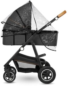 Lionelo - Kombinovaný kočík 2v1 AMBER Šedý grafit