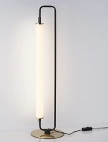 LED čierna stolná lampa Wetro 18