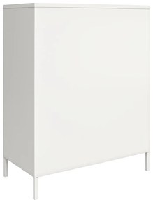 Biela kovová skrinka 40x102x80 cm Mission District – Støraa