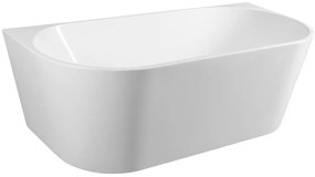 Aqualine Aqualine, TAJO nástenná stojaca vaňa 170x80cm, biela, E1980