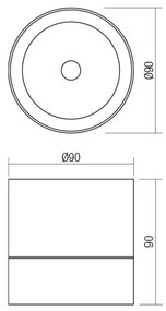 Redo 90626 - LED vonkajšie bodové svietidlo SHAFT LED/13W/230V IP65 biela