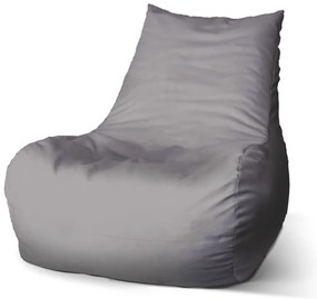 Sedací vak Bean sivá, sivá