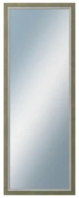 DANTIK - Zrkadlo v rámu, rozmer s rámom 60x160 cm z lišty AMALFI zelená (3115)