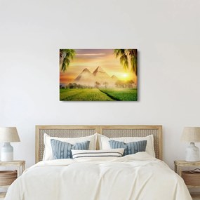 Obraz - Pyramídy (90x60 cm)