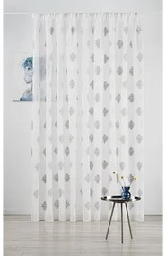 Záclona CARLINE 500x245 cm sivá