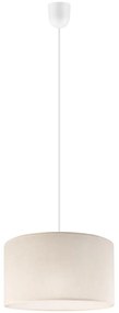 Luster na lanku SIRJA 1xE27/60W/230V krémová