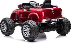 LEAN CARS Autobatérie Mercedes DK-MT950 4x4 Červená farba