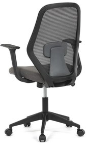 Autronic BONTEC Kancelárska stolička, hojdací mechanizmus, čierna sieťovina, KA-V3149 BK Farba: Čierna