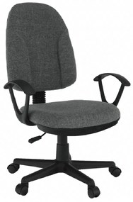 Kondela Kancelárska stolička, sivá látka, DEVRI 66847