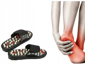 Masážne akupresúrne papuče veľ. 38-39, S