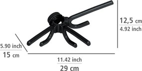 Wenko Súprava 2 trojháčikov Herkules, čierna