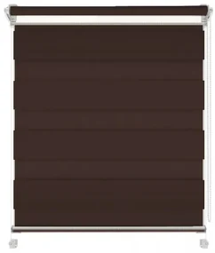 Gario Roleta Deň a noc Mini Ready To Go Čokoládová - Zložená Šírka: 98 cm, Výška: 150 cm