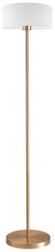 LED stojacia lampa TUNJA 1xE27/20W/230V pr. 30 cm zlatá/biela