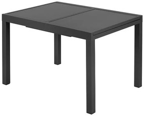 Livarno home Hliníkový záhradný stôl Houston, sivý  (100385963)