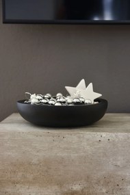 Okrasná miska PLANA, sklolaminát, 9xØ34 cm, antracit