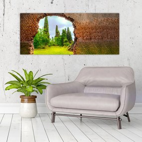 Obraz - Záhrada Eden (120x50 cm)