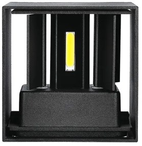 LED Vonkajšie nástenné svietidlo LED/11W/230V 4000K IP65 čierna