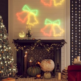 Vianočné ozdoby zvonov so 72 LED diódami 3ks 50x56 cm 3154280