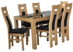 Rozkladací stôl St-630 140/180x80cm Br-229 Lacobel