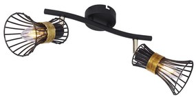 Globo 54814-2 - Bodové svietidlo PURRA 2xE14/40W/230V