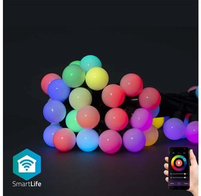 Nedis SmartLife LED Wi-Fi RGB 48 LED 10.8 m Android / IOS WIFILP02C48