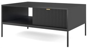 Konferenčný stolík Nova 104 cm černý/čierny rám