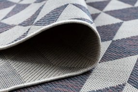 Koberec SIZAL SION geometric 22373 ecru/nebeský/rúž
