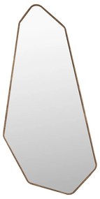 Nástenné zrkadlo s dreveným rámom 39,5x90 cm Basil – Dutchbone