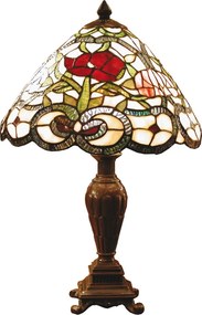 Stilní lampa Tiffany Woman