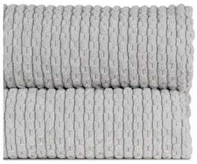 Svetlosivý prešívaný pléd 180x260 cm – Ixia