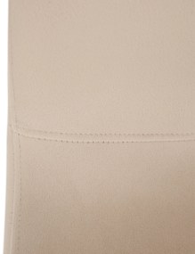 Kondela Stolička, béžová Dulux Velvet látka/buk, LEGA