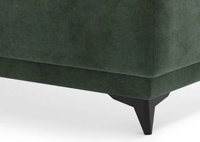 Posteľ Kalla 140x200 cm, fľaškovo zelená látka