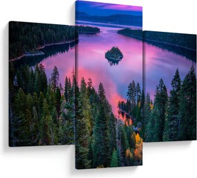 Obraz - Jazero Tahoe, Sierra Nevada, Kalifornia, USA (90x60 cm)