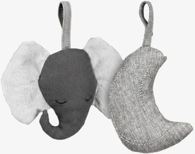 Detské hojdacie kreslo Moon 30 Graphite