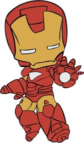 Veselá Stena Drevené vyfarbovacie postavičky Avengers a Groot