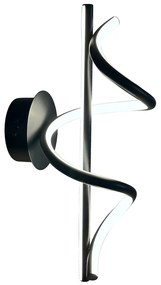 Nástenné LED svietidlo Twist, 2x LED 12w, 4000k, b