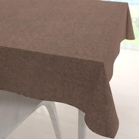Biante Dekoračný štvorcový obrus Porto PRT-016 Hnedá režná 130x130 cm
