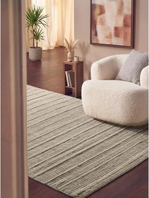 Krémový ručne tkaný vlnený koberec 80x150 cm Camden Parker – Ted Baker