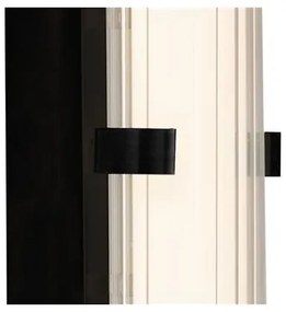 Searchlight 63125-1BK - LED Kúpeľňové svietidlo CLAMP LED/18W/230V IP44 čierna