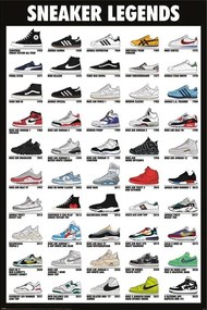 Plagát, Obraz - Sneaker Legends, (61 x 91.5 cm)