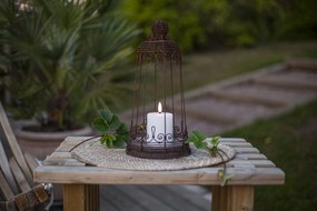 STAR TRADING LED sviečka Flamme Paula White 10 cm