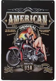 Ceduľa American Original