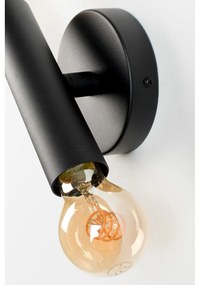 Čierne nástenné svietidlo Hawk - Zuiver