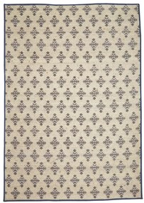 Ručne tkaný voňavý kusový koberec Vetiver 04, 120x170, béžová, exteriér, Mujkoberec Original