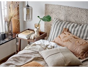 Krémový behúň s prímesou bavlny 75x245 cm Saxo – Bloomingville