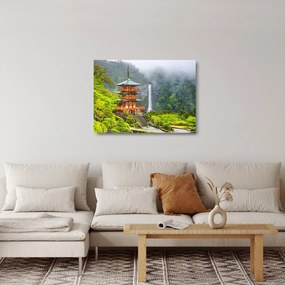 Sklenený obraz - Vodopád Nači (70x50 cm)